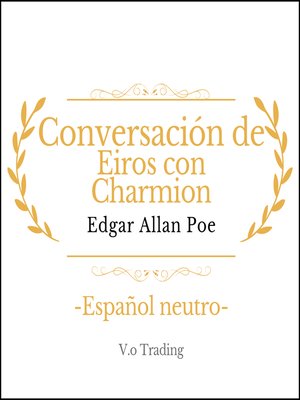 cover image of Conversación de Eiros con Charmion
